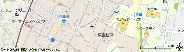 栃木県栃木市都賀町合戦場200周辺の地図