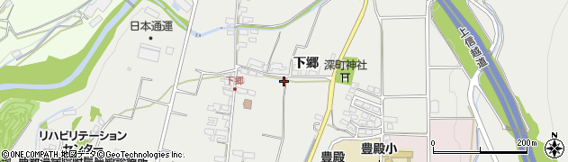 長野県上田市殿城下郷503周辺の地図