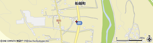 栃木県佐野市船越町2285周辺の地図