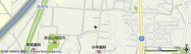 栃木県栃木市野中町839周辺の地図