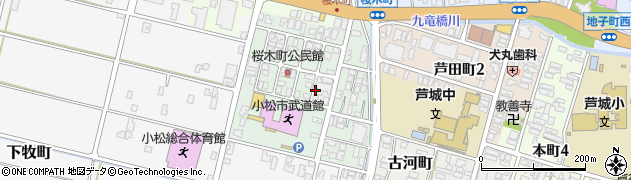 株式会社みつむらクリーニング　桜木店周辺の地図