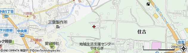 長野県上田市住吉180周辺の地図