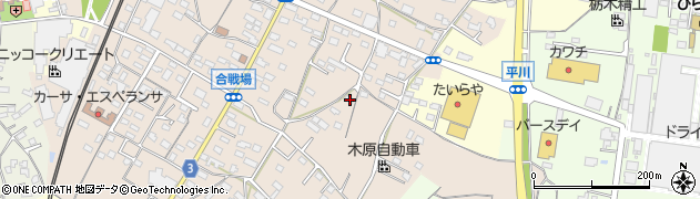 栃木県栃木市都賀町合戦場204周辺の地図