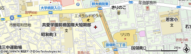 マルカワ前橋店周辺の地図