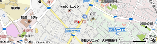 株式会社ほしのドライ　錦町店周辺の地図