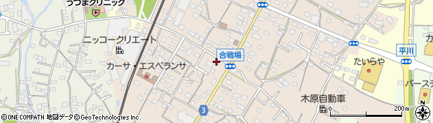 栃木県栃木市都賀町合戦場737周辺の地図