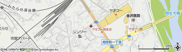 神藤カギ出張修繕センター　桐生営業所周辺の地図