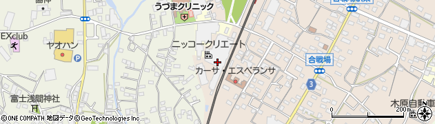 栃木県栃木市都賀町合戦場596周辺の地図