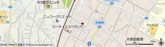 栃木県栃木市都賀町合戦場603周辺の地図