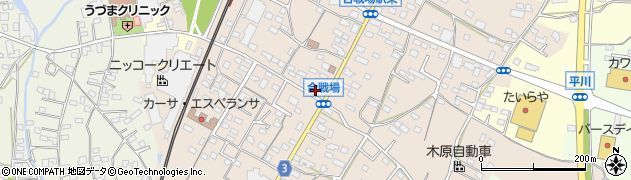 栃木県栃木市都賀町合戦場743周辺の地図