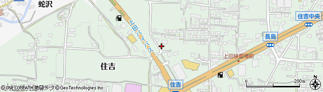 長野県上田市住吉246-3周辺の地図
