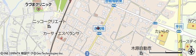 栃木県栃木市都賀町合戦場747周辺の地図