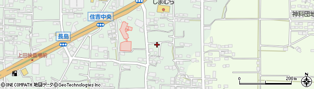 長野県上田市住吉334-18周辺の地図