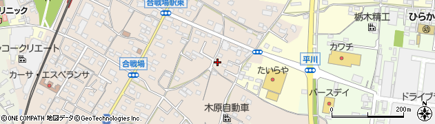 栃木県栃木市都賀町合戦場205周辺の地図