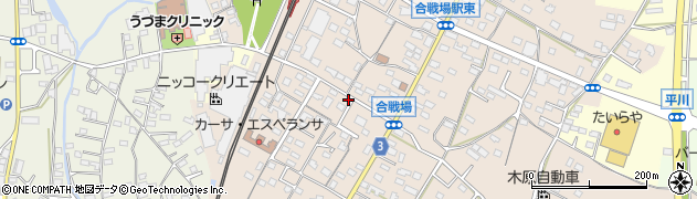栃木県栃木市都賀町合戦場572周辺の地図