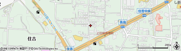 長野県上田市住吉264周辺の地図