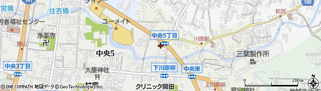 ブックオフ上田中央店周辺の地図