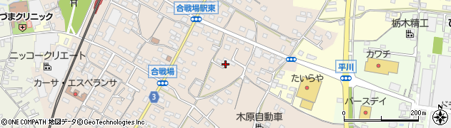栃木県栃木市都賀町合戦場230周辺の地図