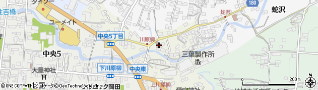 上田線周辺の地図