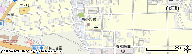 石川県小松市白江町ヘ105周辺の地図