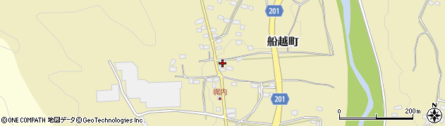 栃木県佐野市船越町2134周辺の地図