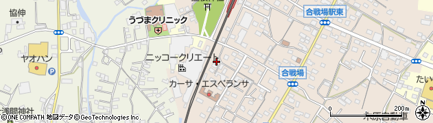 栃木県栃木市都賀町合戦場595周辺の地図