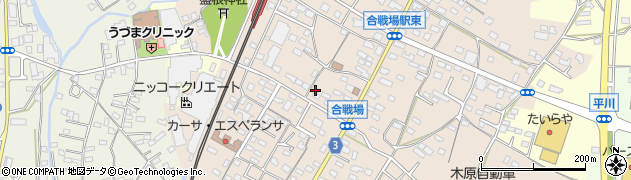 栃木県栃木市都賀町合戦場745-1周辺の地図