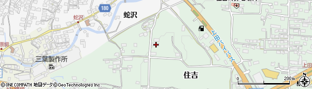 長野県上田市住吉208周辺の地図