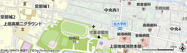 百余亭・香庵周辺の地図