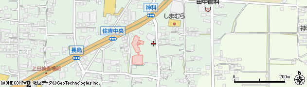 長野県上田市住吉320周辺の地図