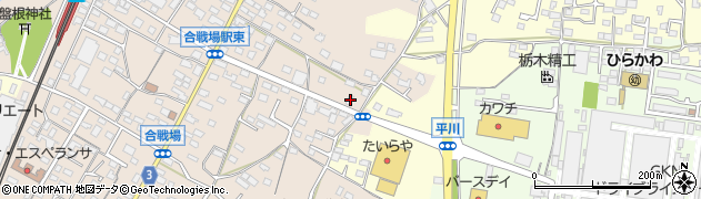栃木県栃木市都賀町合戦場212周辺の地図