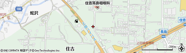 長野県上田市住吉241周辺の地図