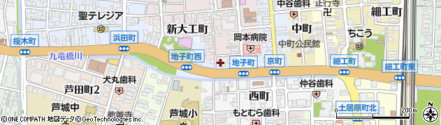 石川県小松市地子町60周辺の地図