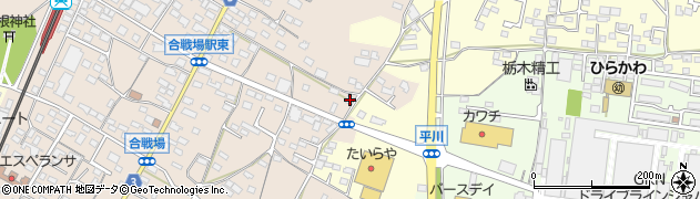 栃木県栃木市都賀町合戦場213周辺の地図