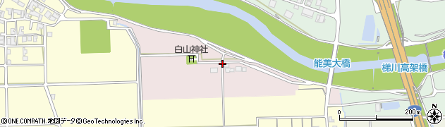 石川県小松市金屋町周辺の地図
