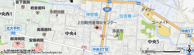長野県労福協ライフサポートセンター周辺の地図