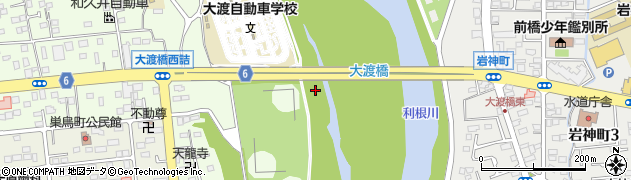 大渡橋周辺の地図