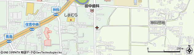 長野県上田市住吉374周辺の地図
