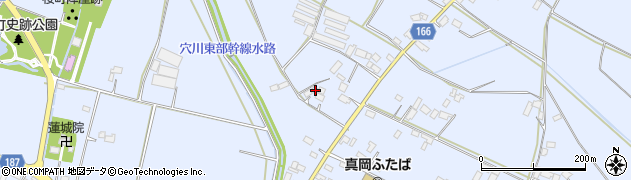 栃木県真岡市東大島1097周辺の地図