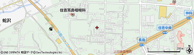 長野県上田市住吉254-1周辺の地図