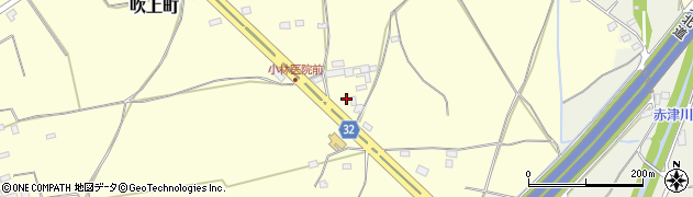 栃木粕尾線周辺の地図