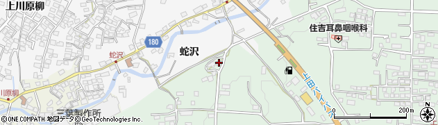 長野県上田市住吉195周辺の地図