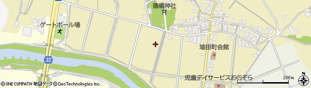 石川県小松市埴田町周辺の地図