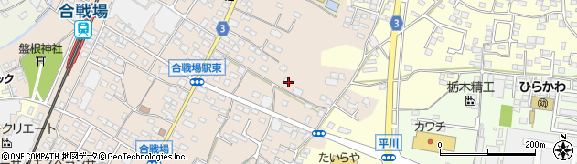 栃木県栃木市都賀町合戦場243-2周辺の地図