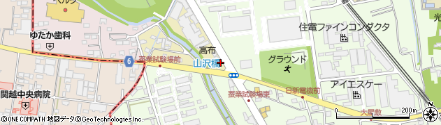 マックスジャパン前橋高井店周辺の地図