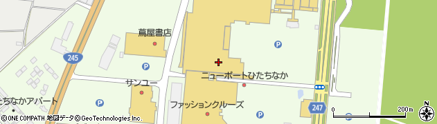 株式会社ジョイフル本田ニューポートひたちなか店　エクステリアセンター周辺の地図