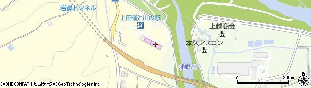 上田　道と川の駅周辺の地図