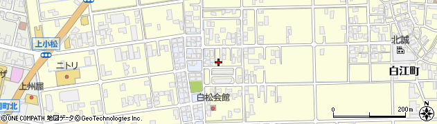 石川県小松市白江町ヘ58周辺の地図
