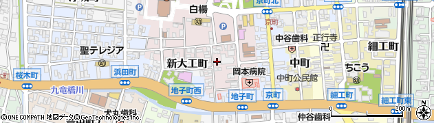 石川県小松市鷹匠町周辺の地図
