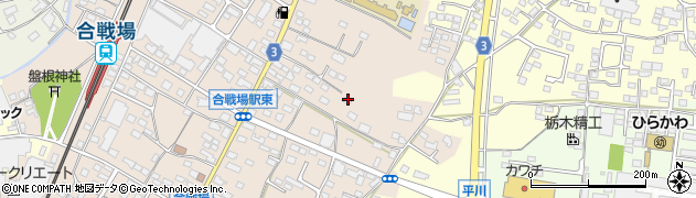 栃木県栃木市都賀町合戦場258周辺の地図